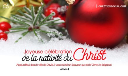 Joyeuse célébration de la nativité du Christ